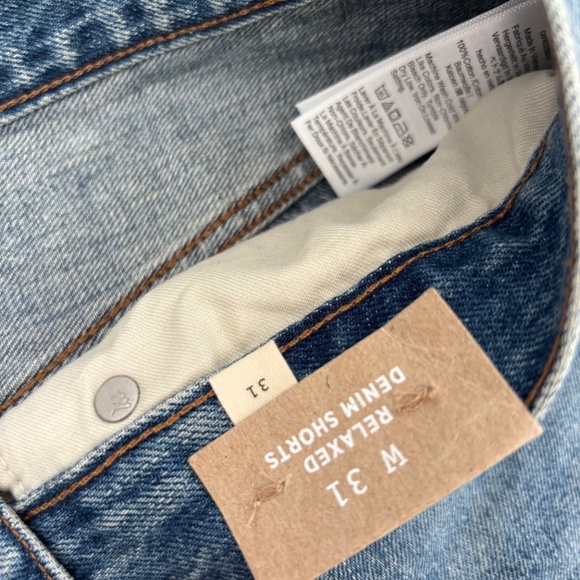 NWT MADEWELL JEAN SHORTS - Picture 2 of 2